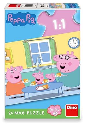 Puzzle Peppa Pig ebéd 24 maxi puzzle ...