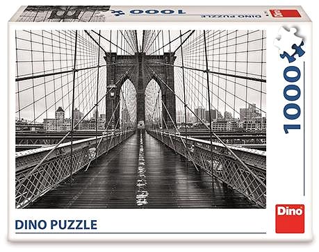 Puzzle Puzzle New York - schwarz-weiß - 1000 Teile ...