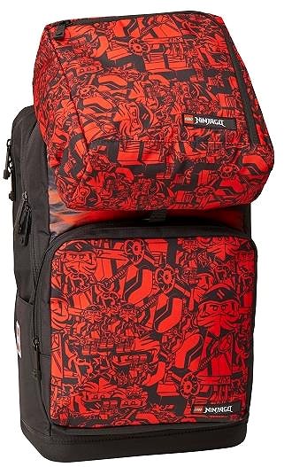 Školský batoh LEGO Ninjago Red Maxi Plus – školský batoh ...