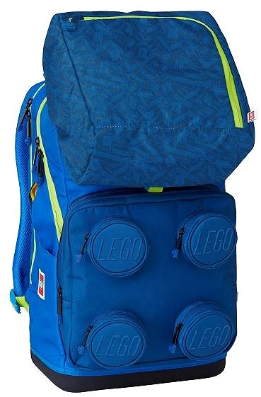 Školský batoh LEGO Blue/Navy Signature Maxi Plus – školský batoh ...