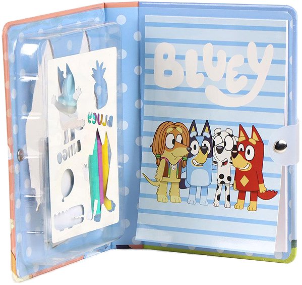 colouring page Cerda colouring set Bluey .