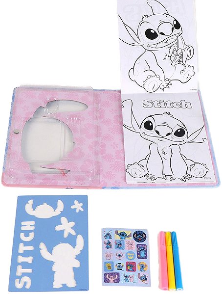 colouring page Cerda colouring set Stitch .