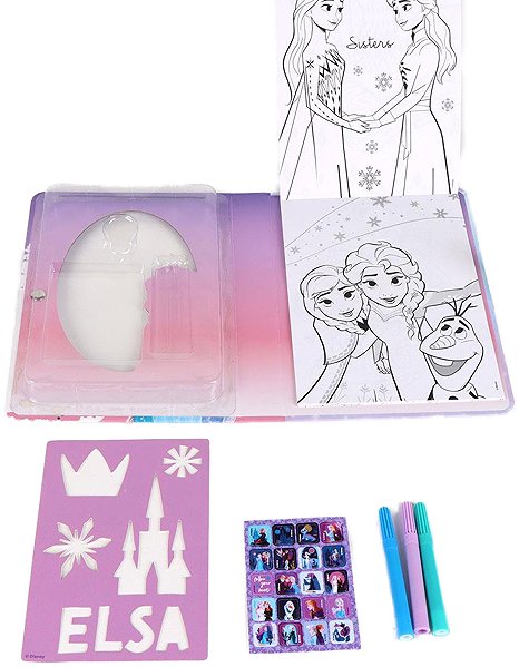 colouring page Cerda colouring set Frozen - Ice Kingdom .