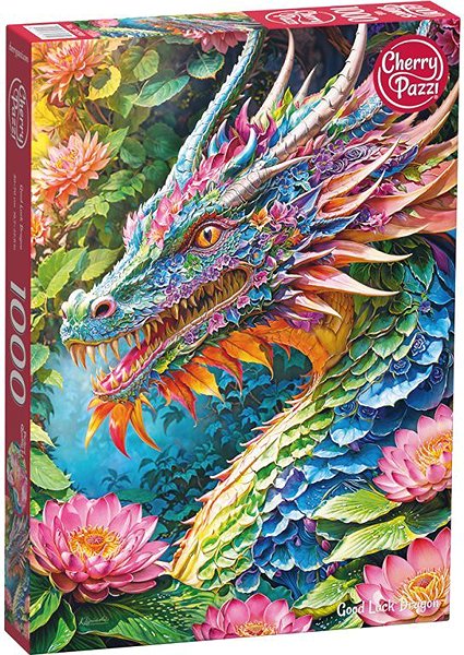 Puzzle CHERRY PAZZI Drak šťastia 1000 dielikov ...