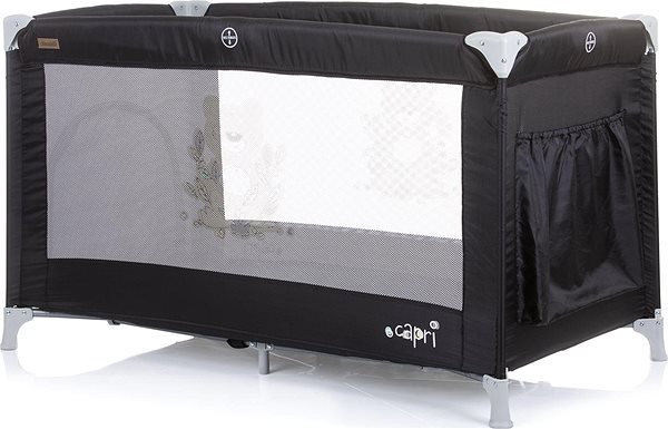 Chipolino Capri Ebony travel cot.
