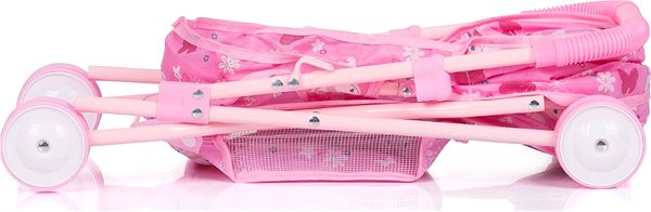 Kočárek pro panenky CHIPOLINO Hluboký kočárek pro panenky Gigi Butterflies ...