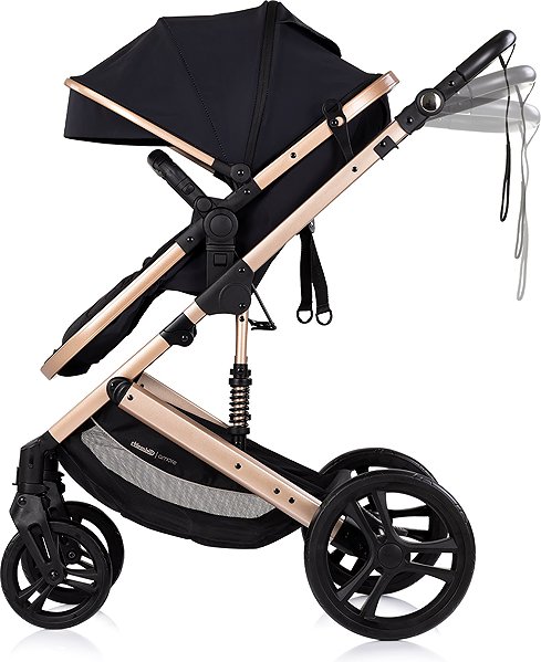 Baby Buggy Chipolino Amore 2-in-1 Combination Pushchair Noir ...