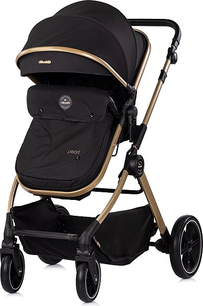 Baby Buggy Chipolino Pearl 2-in-1 Noir Combination Pushchair ...