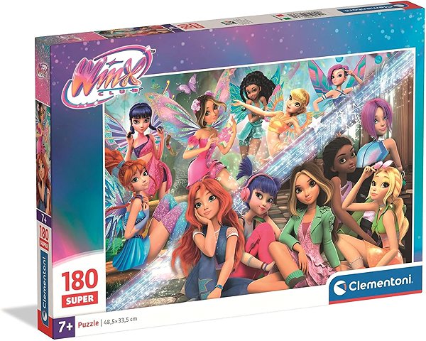 CLEMENTONI Puzzle Winx Club 180 pieces.