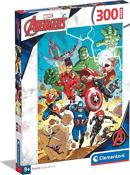 CLEMENTONI Puzzle Avengers 300 pieces.