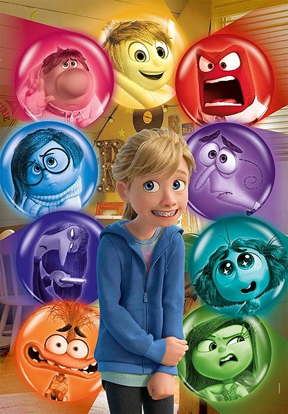 CLEMENTONI Inside Out 2 puzzle, 300 pieces.