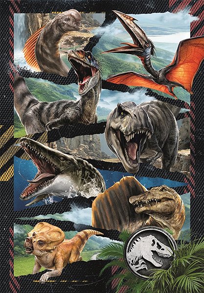 Puzzle CLEMENTONI Puzzle Jurský svet: Znovuzrodenie 300 dielikov ...