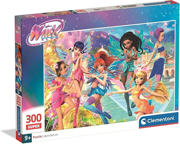 CLEMENTONI Winx Club 300-piece puzzle.