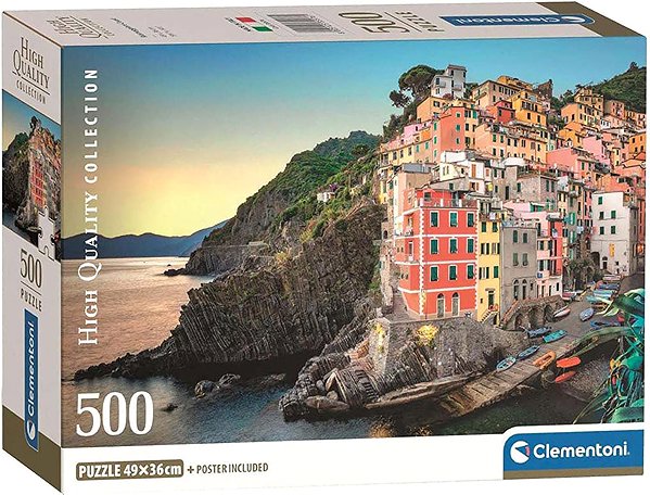 Puzzle CLEMENTONI Puzzle Riomaggiore 500 dielikov ...