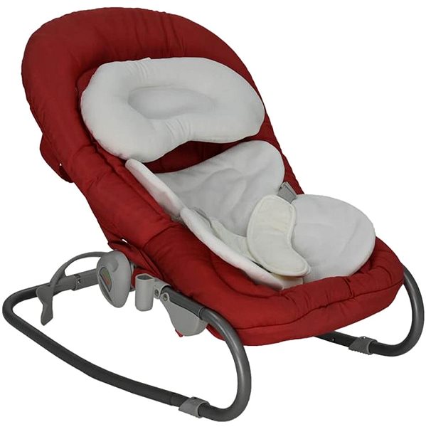 Baby Rocker Bebe Stars Relax Comfort recliner red ...