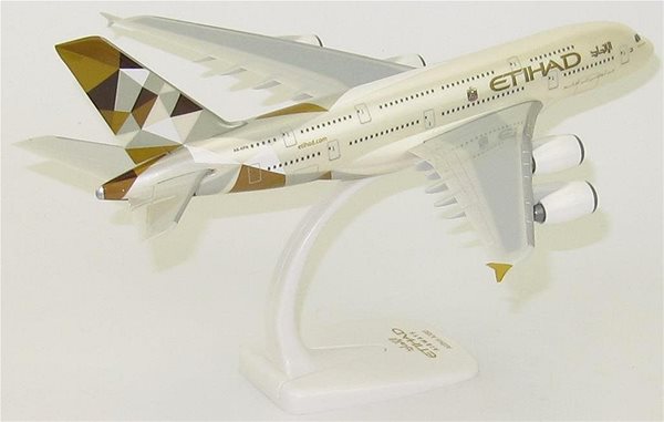 Model letadla PPC Holland - Airbus A380-861, společnost Etihad Airways, Spojené Arabské Emiráty, 1/250 ...