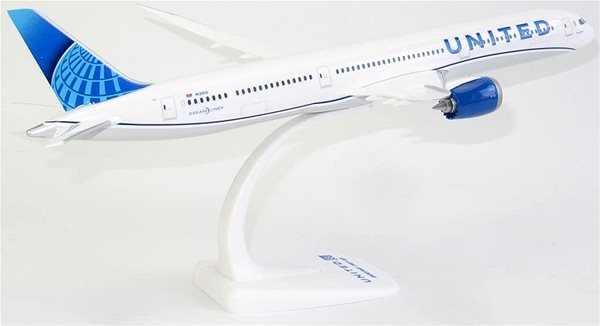 Model letadla PPC Holland - Boeing B787-10 Dreamliner, společnost United, USA, 1/200 ...