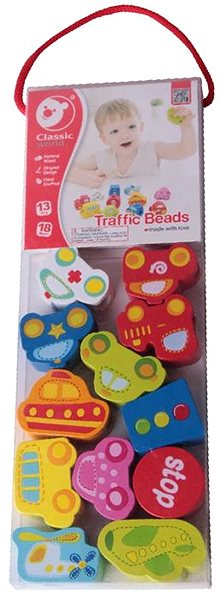 Rappa wooden beads stringing vehicles .
