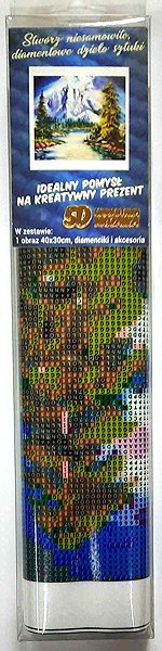 Diamantové malování Norimpex Hory 40 × 30 cm ...