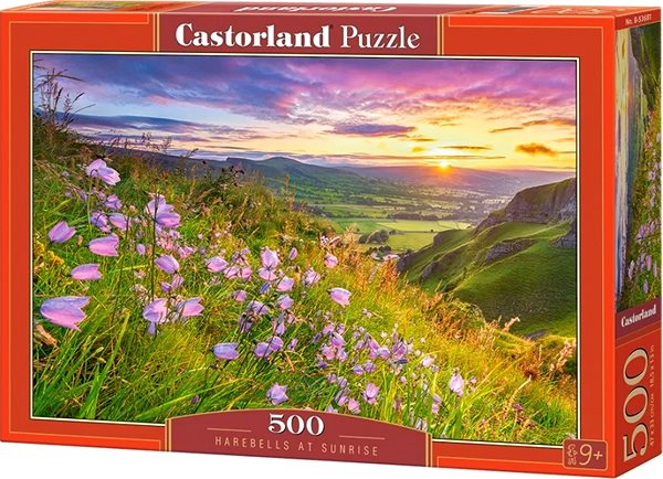 Puzzle CASTORLAND Puzzle Zvončeky pri východe slnka 500 dielikov ...