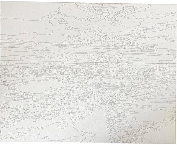 Malování podle čísel Centrum Malování podle čísel Sunset 40 × 50 cm ...