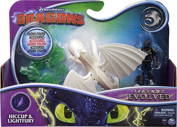 Figures Dragons 3 Dragon and Viking - Hiccup & Lightfury The Hidden World Screen