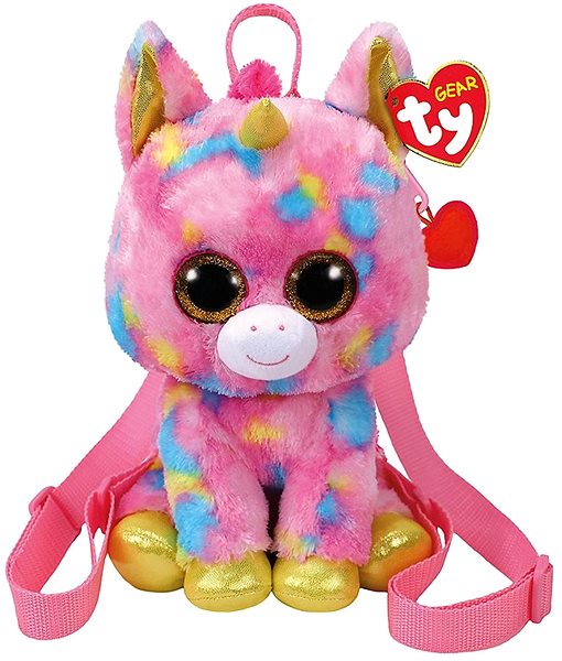 Plyšová hračka Ty Gear backpack Fantasia – unicorn 25 cm ...