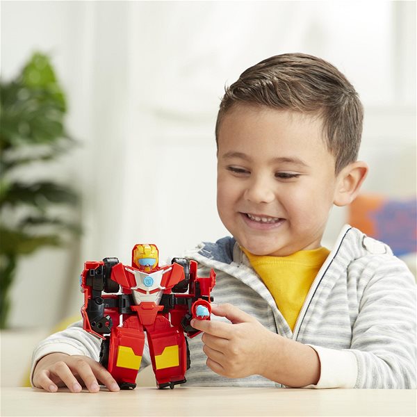 Figure Transformers Rescue Bot Action Figure - Feature Hot Shot Lifestyle