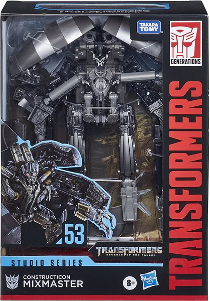 Figure Transformers: Generations: Studio Series Voyager Class Action Figure - Mixmaster Packaging/box