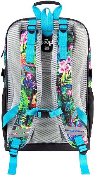 School Backpack Cubic Tropical School Backpack ...
