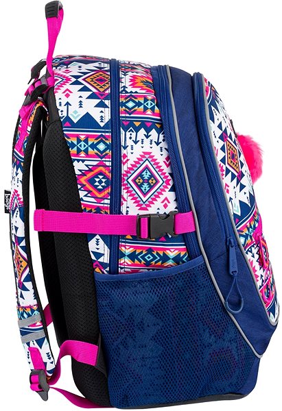 Školní batoh BAAGL Školní batoh Core Boho Boční pohled