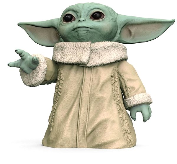 Figure Star Wars Baby Yoda Figurine Lateral view