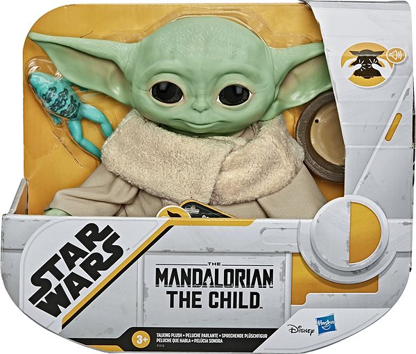 Figure Star Wars Baby Yoda talking figure 19 cm Packaging/box