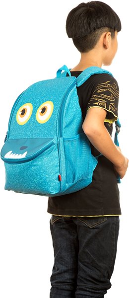 Children's Backpack Zipit Wildlings Backpack Blue Lifestyle