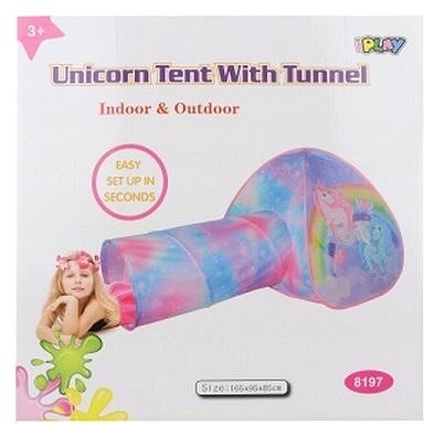 Tent for Children Tent unicorns with tunnel Packaging/box