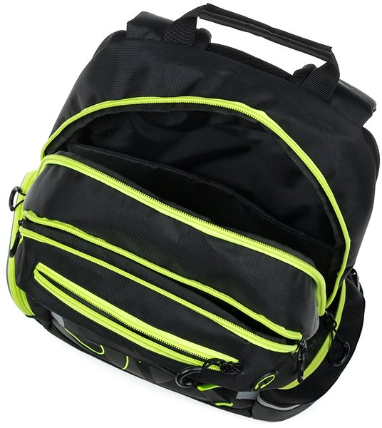 School Backpack Backpack OXY Sport BLACK LINE Green Features/technology