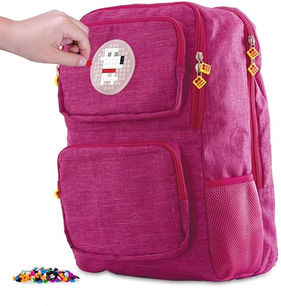 School Backpack Pixie Crew Student Backpack Pink Features/technology