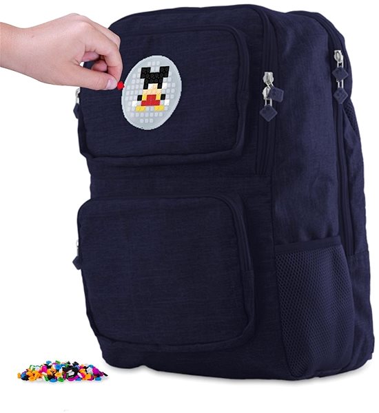School Backpack Pixie Crew Student Backpack, Blue Features/technology