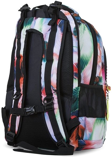 School Backpack Pixie Crew student backpack coloured fluff Back page