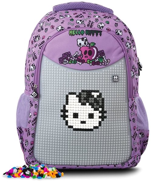 School Backpack Pixie Crew student backpack hello kitty purple Screen