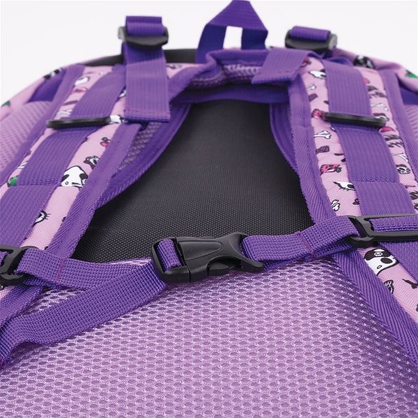 School Backpack Pixie Crew student backpack hello kitty purple Features/technology