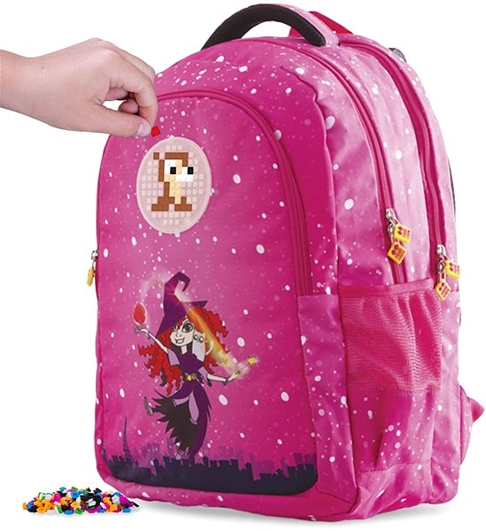 School Backpack Pixie Crew Student Backpack Nyxx Pink Features/technology