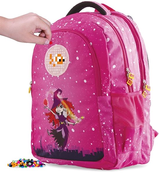 School Backpack Pixie Crew Student Backpack Nyxx Pink Features/technology