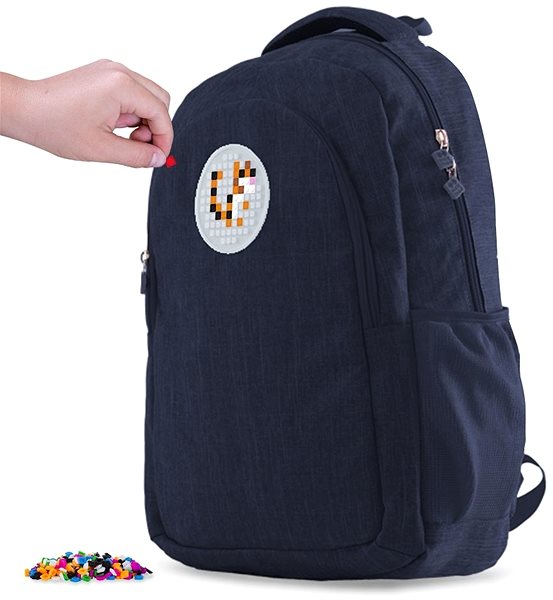 School Backpack Pixie Crew student backpack blue Features/technology