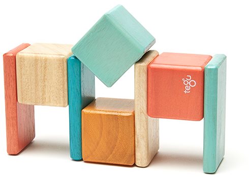 Building Set Magnetic TEGU pocket kit - Sunset - 8 pcs ...