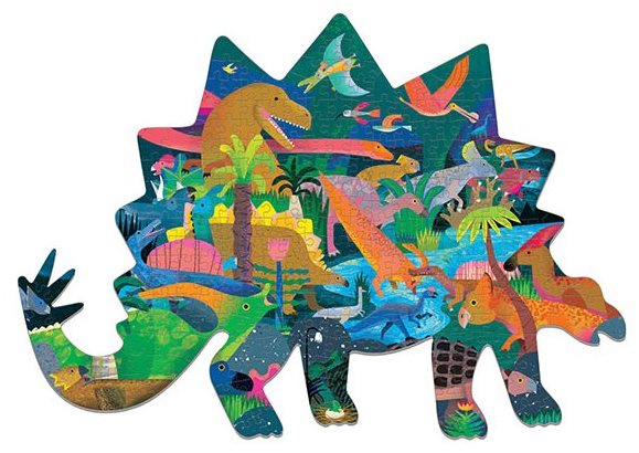 Puzzle Tvarované puzzle – Dinosaury (300 ks) ...