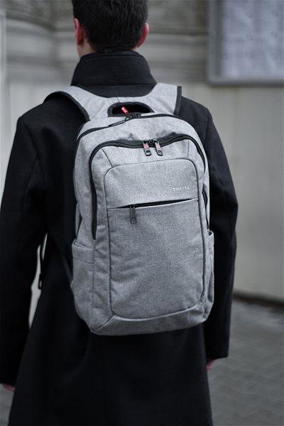 School Backpack Tigernu 3090 Gray Lifestyle