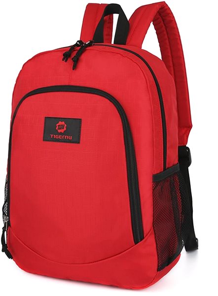 School Backpack Tigernu Unisex Student Backpack 3200 Red Screen