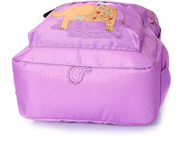 School Backpack TopBags ViVi-Ele - Magenta Features/technology