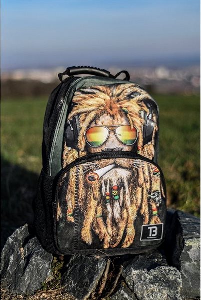 School Backpack TopBags Unisex School Backpack Coolest Lion Lifestyle